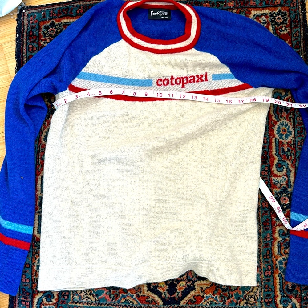Cotopaxi sweater.